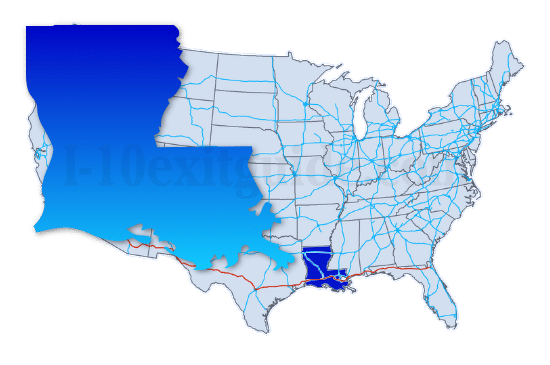 I 10 Exit Services Louisiana I 10 Exit Guide